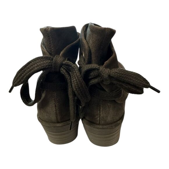 Fly London Yama Women's Oil Suede Leather Sludge Wedge Ankle Boots Booties 39 - Picture 5 of 7